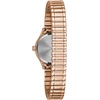 Caravelle by Bulova Traditional Quartz Ladies’ Watch, Stainless Steel Rose Gold-Tone Expansion, Rose Gold-Tone (Model: 44L254)