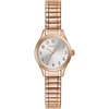 Caravelle by Bulova Traditional Quartz Ladies’ Watch, Stainless Steel Rose Gold-Tone Expansion, Rose Gold-Tone (Model: 44L254)