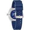 Bulova Men’s Quartz Snorkel – America 250th Sail 4th Special Edition: 41mm White Hybrid-Ceramic Case with a Blue Rubber Strap & Red Dial (Style: 98B474)