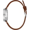 Bulova Men’s Frank Lloyd Wright Automatic Watch, Brown Leather Strap, 38mm