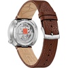 Bulova Men’s Frank Lloyd Wright Automatic Watch, Brown Leather Strap, 38mm