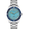 Caravelle Men’s Automatic Sea Hunter: 39mm Silver-Tone Case (43B178)